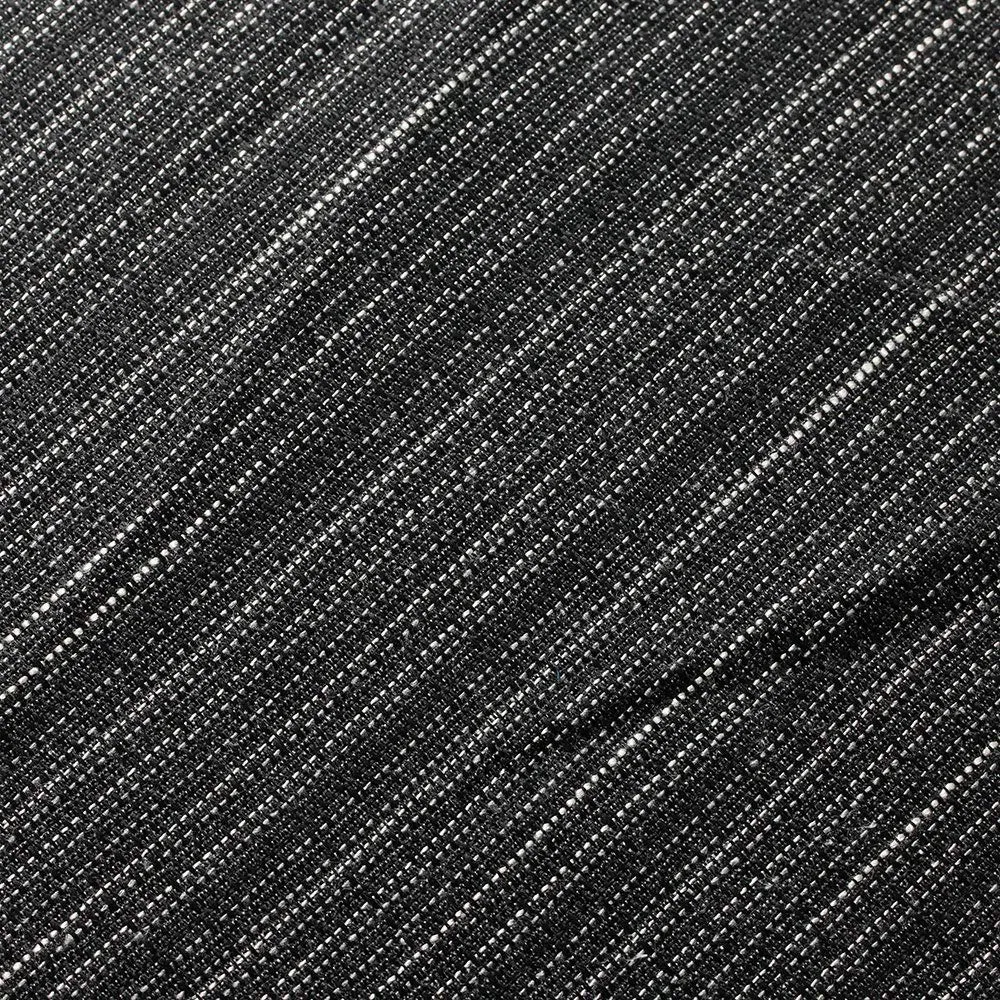 Black White Two Tone Baby Linen Fabric