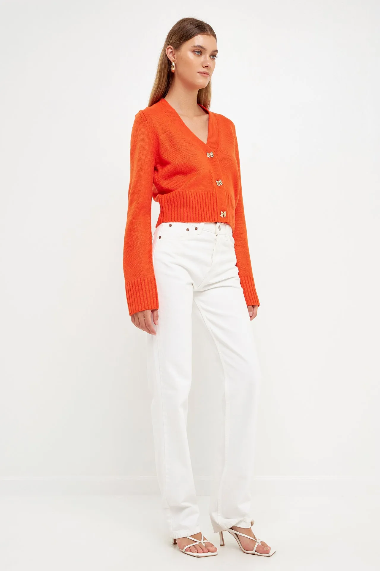Heart Button Cardigan