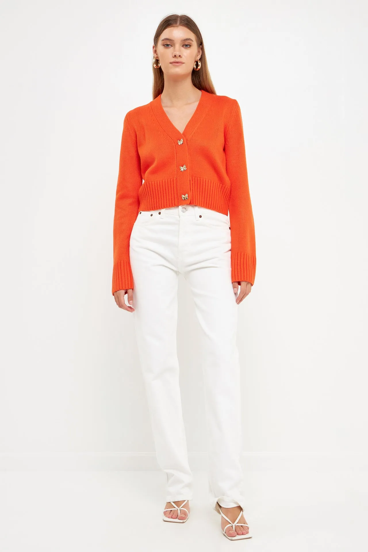Heart Button Cardigan